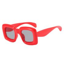 Fashion Red Square Inflatable Children's Sunglasses