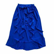 Fashion [skirts Only (one Size Fits All)] Polyester Pleated Beach Skirt