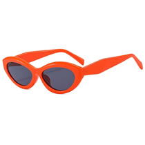 Fashion Orange Pc Cat Eye Sunglasses