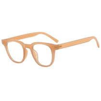Fashion Transparent Tea White Tablets Anti-blue Light Pc Large Frame Sunglasses