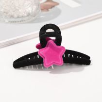 Fashion 11cm Flocked Five-pointed Star Gripper Pink - 1 Piece Flocked Star Gripper