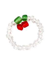 Fashion Ring Crystal Beaded Cherry Ring