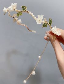 Fashion Bell Orchid Alloy Lily Of The Valley Tassel Headband