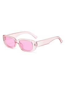 Fashion Toner Small Resin Square Sunglasses