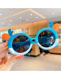 Fashion Sea Salt Fawn [silicone Polarized] Pc Cartoon Kids Sunglasses