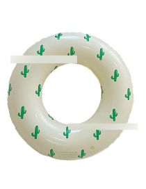 Fashion Retro Cactus 70# (175g) Is Suitable For 5-9 Years Old Pvc Printing Swimming Ring