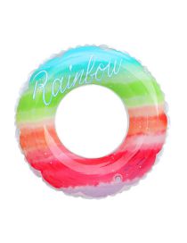 Fashion Flower Style 80# (230g) Is Suitable For Teenagers Pvc Printing Swimming Ring