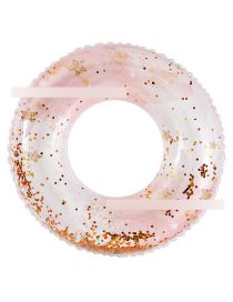 Fashion Sequin Pink Five-star Circle 80# (230g) Is Suitable For Teenagers Pvc Printing Swimming Ring