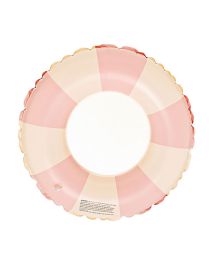 Fashion Striped Pink 90# With Handle (380g) For Adults Pvc Printing Swimming Ring