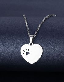 Fashion 29# Stainless Steel Heart Necklace