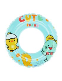 Fashion Chick Cub 60# (110g) Is Suitable For 2-4 Years Old Pvc Cartoon Children's Swimming Ring
