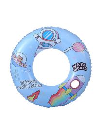 Fashion Spaceman 60# (110g) Is Suitable For 2-4 Years Old Pvc Cartoon Children's Swimming Ring