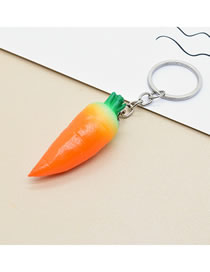 Fashion Carrot Imitation Food Key Chain