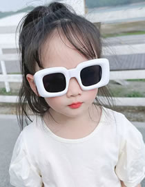 Fashion Funny Box - White Pc Large Frame Sunglasses
