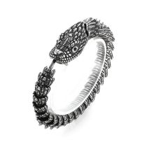 Fashion 2# Titanium Steel Geometric Keel Mens Bracelet