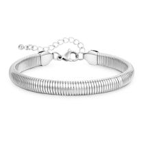 Fashion Silver Stainless Steel Thread Bracelet