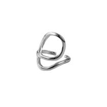 Fashion Silver Metal Wire Wrapping Ring