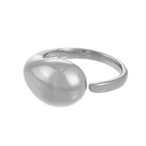 Fashion Silver 4 Copper Geometric Open Ring