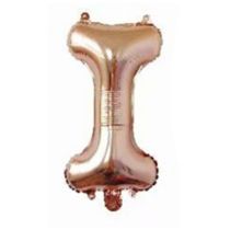 Fashion 16-inch Rose Gold I (minimum Batch Of 50 Pieces) 16 Inch Aluminum Film 26 Letter Balloon