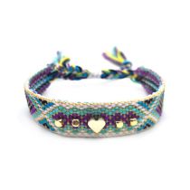 Fashion 5d Web Braided Drawstring Bracelet