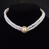 Fashion Pearl Necklace Pearl Bead Necklace