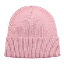 Fashion Pink Acrylic Knitted Beanie
