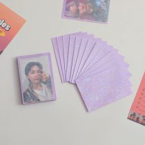 Fashion Purple 61*91 Flat Mouth 20 Silk (20 Sheets/pack) Laser Printed Transparent Card Film