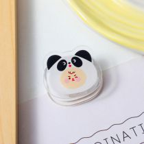 Fashion Cartoon Panda Acrylic Panda Double Sided Fixing Clip
