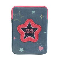 Fashion Star (universal 9.7-11 Inch Ipad) Denim Star Tablet Storage Bag