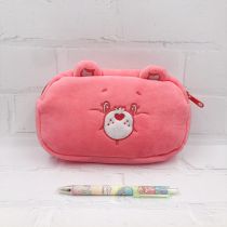 Fashion Rainbow Bear Pink 7800/pencil Case Plush Cartoon Pencil Case