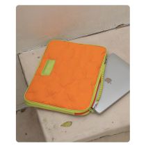 Fashion Citrus Hug 15.6/16 Inches Polyester Pleated Laptop Sleeve