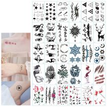 Fashion D Package 30 Pieces Per Pack Cartoon Printed Tattoo Stickers