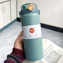 Fashion Large Blue Stainless Steel Large Capacity Thermos Cup
