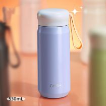 Fashion Large Size 530ml-purple 0463 Stainless Steel Large Capacity Thermos Cup