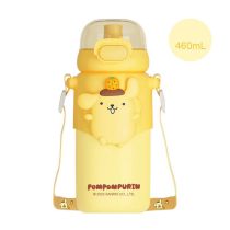 Fashion Sanrio Dudu Thermos Cup 460ml-yellow Pudding Dog Stainless Steel Large Capacity Thermos Cup