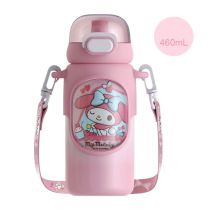 Fashion Melody Stainless Steel Cartoon Large Capacity Thermos Cup