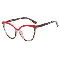 Fashion Wine Red Top And Bean Curd White Slices Pc Contrasting Large Frame Flat Mirror