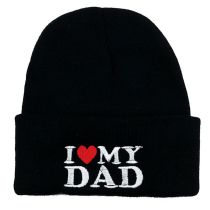 Fashion Dad (adult) Acrylic Printed Knitted Beanie