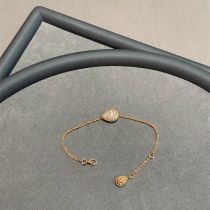 Fashion Rose Gold Bracelet Copper And Diamond Drop-shaped Bracelet