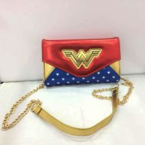 Fashion Wonder Woman 1 Pu Flap Crossbody Bag