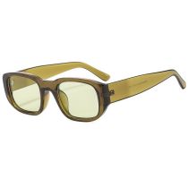 Fashion Olive Green Pc Square Sunglasses