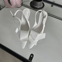 Fashion White Pointed Toe Stiletto High Heels