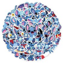 Fashion 50 Cartoon Blue Rat Baby Stickers Opq238 50 Cartoon Blue Rat Waterproof Stickers