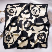 Fashion 38# Polyester Printed Square Scarf