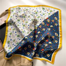 Fashion 43# Polyester Printed Square Scarf