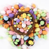 Fashion 1.8cm Easter Egg (1.5*1.8) Spotted Simulated Easter Eggs (100 Pieces Per Pack)