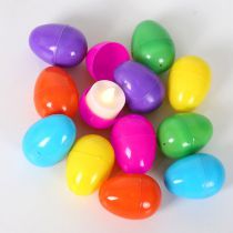 Fashion Easter Eggs Without Lights (12/pack) Plastic Capsule