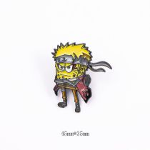 Fashion Naruto Sponge Alloy Geometric Cartoon Brooch