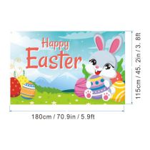 Fashion 46# Polyester Printed Hanging Cloth Banner
