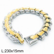 Fashion Jianjin Kb168641-k Titanium Steel Geometric Keel Men's Bracelet